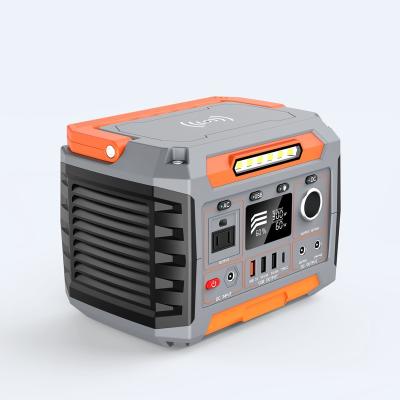 China Power Station 288Wh 300W Sine Wave Power Home Short Circuit Protection 78000mAh Wireless Charging Pure Portable Solar Power Supply for sale