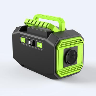 China Flashlight Wholesale 150W 39000mAh Solar Powered Station System With Led Lighting Multiple Port 110V Portable Power Station for sale