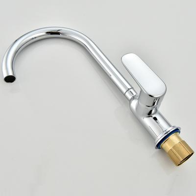 China Sense KAIJ Nanan faucets 3 piece kitchen faucet single 360 degree swivel faucet kitchent with supply lines for sale