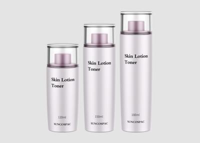 China Thick Wall PMMA Cosmetic Toner Bottle 120ml 150ml 180ml With Screw Lid for sale