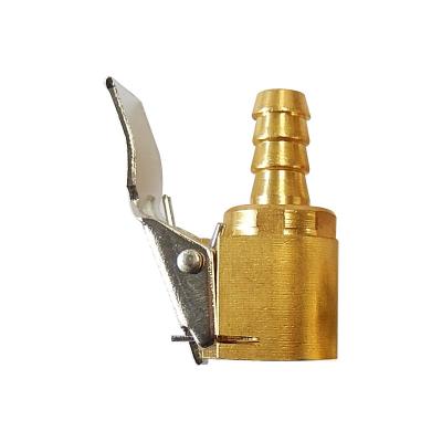 China Auto Parts\Bike Parts Professional Supplier Brass Clamp Chuck Connector For Automobile Tire Inflation Valve Inflatable Chuck for sale