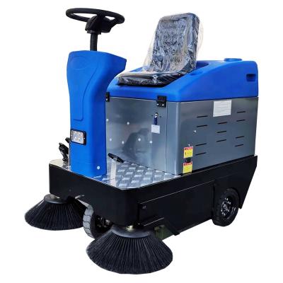China KW-1050 Hotels Electric Intelligent Smart Industrial Vacuum Road Sweeper for sale