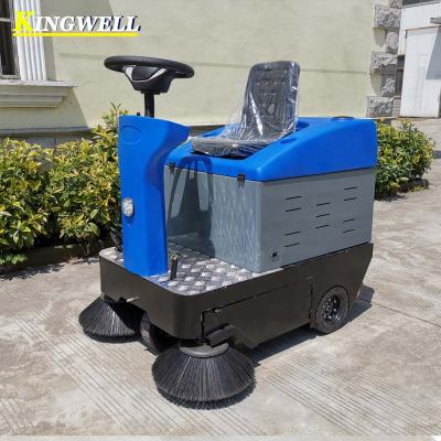China KW-1050 Hotels Electric Industrial Road Sweeper Floor Vacuum Cleaning Machine for sale