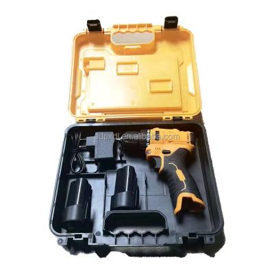 China Cheapest Rechargeable Brushless Drill Kit 12v Cordless Power Lithium Battery Drill/Screwdriver Portable Machine Tools For Woodworking for sale