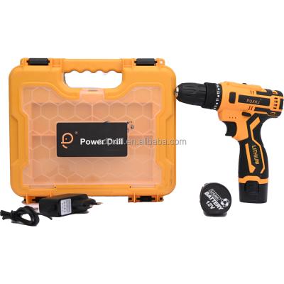 China Woodworking tools 12V rechargeable battery plastic multifunctional electric hammer machine crodless power drills for sale