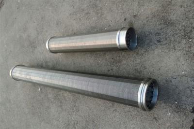 China O controle da areia do aço carbono seleciona o comprimento envolvido fio da tela de filtro 500mm do metal à venda