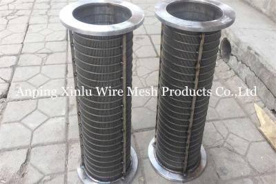 China O fio de aço inoxidável Mesh Filter Self Cleaning do fio 304L da cunha V deu forma a OD 620mm à venda