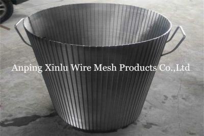 China Tela fina rolada reverso FITO Wire Wedge Screen cilíndrico de cilindro giratório à venda