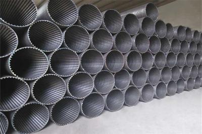 China Laag Koolstofstaal Gegalvaniseerd Johnson Screen Pipe Large Diameter 6-16“ Te koop