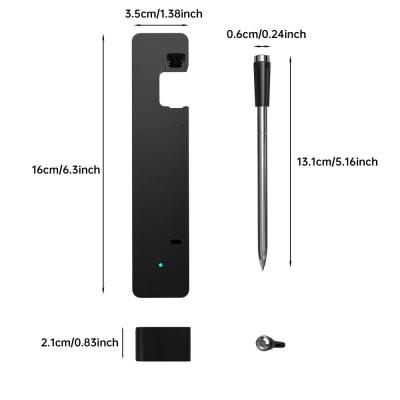China Amazon Hot Sale Fleischthermometer Wireless Probe App Steuerung Smart Thermometer mit langer Reichweite Für Ofen, Grillen zu verkaufen