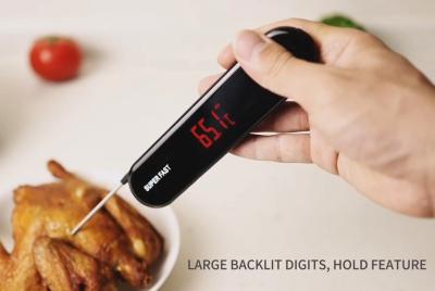 Chine InstaProbe (moins de.6 secondes) Thermomètre professionnel de viande numérique, thermomètre à lecture instantanée avec écran OLED, imperméable à l'eau IP67 pour le gril, le barbecue, la cuisine, le fumeur, la brassage à domicile, certifié NSF à vendre