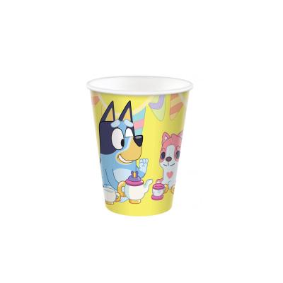 China Disposable High quality 9oz disposable coffee paper cup with lids for sale