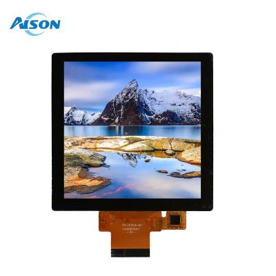 中国 4インチ Square TFT Display 480x480 RGBインターフェイスとタッチディスプレイ 300 cd/m2 販売のため
