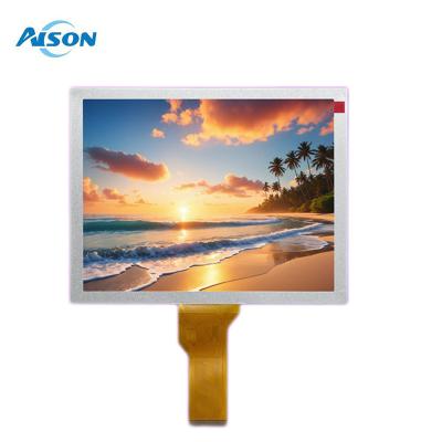中国 日光可読 8インチ 800x600 4:3 IPS TFT LCD ディスプレイ 50ピン RGB インターフェース 販売のため