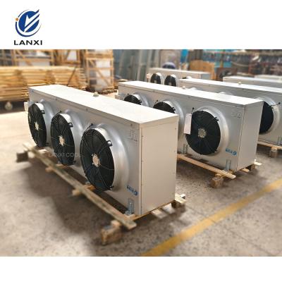 China Refrigeration Unit Air Cooler Evaporator for Cold Rooms with Aluminum-Zinc Coated Steel Casing Wall Mounted Evaporator with Blowers for sale