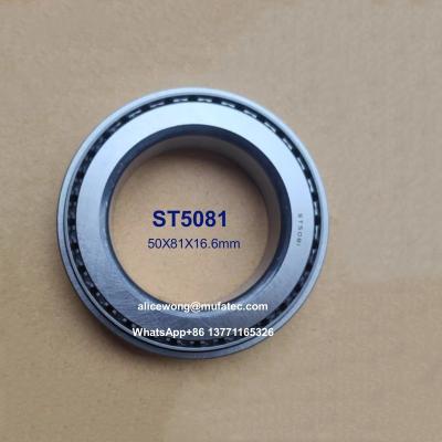 China ST5081 Automotive Transmission Bearings 50x81x16.6mm Tapered Roller Bearings Te koop