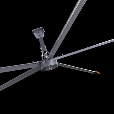 China Large HVLS High Volume Permanent Magnet 3m Low Speed Ceiling Fans For Church And Cafes for sale