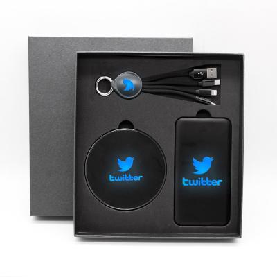 China Gift sets for christmas 2023 Luxury New Year Promotional Gifts Set With Power Bank Best Gift Set with Logo Custom for sale