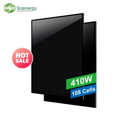 China scenergy all black solar panels home use solar panel clearance selling solar panel manufacturers in china 182mmx91mm for sale