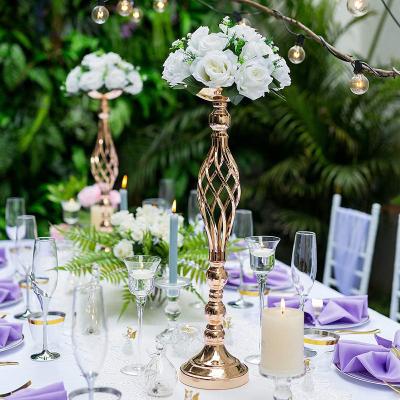 China Iron wedding flower stand wedding decoration flower stand for sale