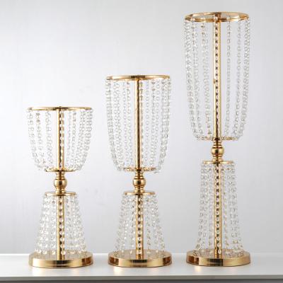 China Iron & glass & Flower Stand Wedding Marble Wedding Decoration for sale