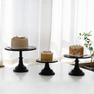 China Disposable Metal Foot Cake Stand Dessert Stand for sale