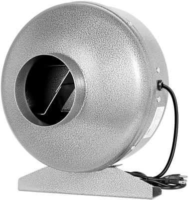 China Industrial Equipment iPower 4.6.8 Inch 190/442/745 CFM Ventilation HVAC Duct Blower Integrated Fan for Grow Tent, Ribbon for sale