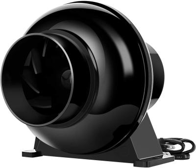 China Industrial Equipment iPower 4 Inch 195 CFM Duct Fan Integrated Air Circulator Fan for Grow Tent, 4