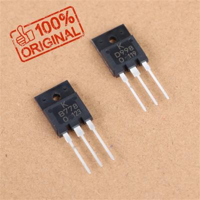 China 100% KEC KTB778 KTD998 To-3p NPN PNP 80W 120V 10A Original Power Amplifier Applications Power Amplifier Plastic Audio Transistor B778 D998 for sale