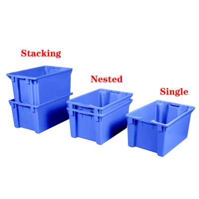 China soda bottle plastic stacking crates Plastic Moving Boxes 600x395x300mm for sale