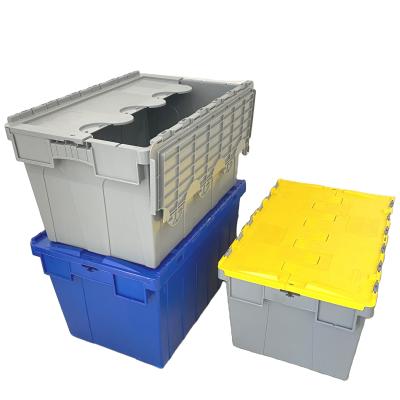 中国 シングルレベル 23.6x15.7x12.4 インチ ネスト ブルー プラスチック製のミルクキャスト 簡単に積み上げ 移動 販売のため