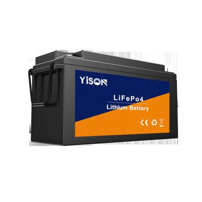 China Toys power supplier 12V 24V 100AH 200AH 230AH lithium ion battery pack include BMS for rv travel for sale