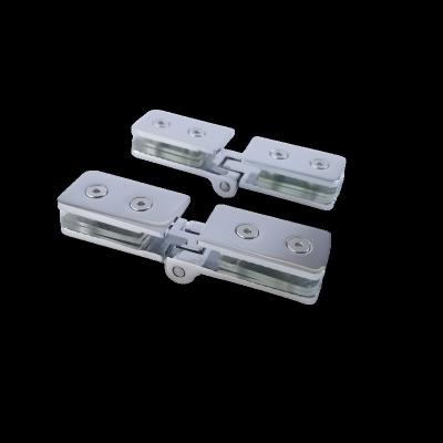 China 5 Inch Modern Flat Zinc Alloy Door Opener Soft-Closing Door Hinge Customizable Glass Hinge for sale