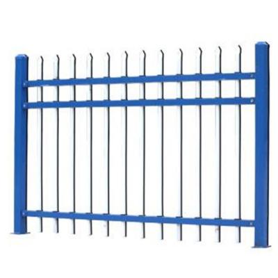 China Hot Sale Powder Coating Mild Steel Barrier Gate Metal Panel Easily Assembled Steel Security Fence for sale