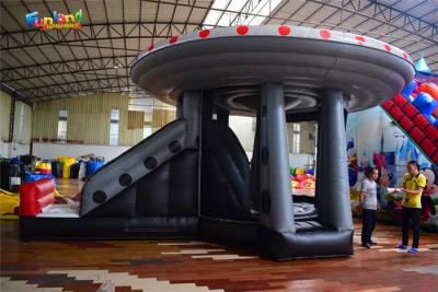 China UFO Universal Jumper Slide DDP Inflatable Bounce Houses for sale
