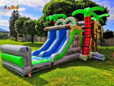 China 0.55mm PVC Inflatable Bounce Houses for sale