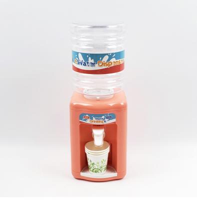 China Children simulation home appliances Children simulation home appliances with paper cup toy water dispenser Light music water dispenser play house toy for sale