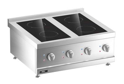 China Desktop Induction 4-zone Cooking Range for sale