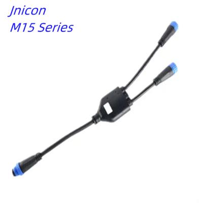 China Automotive Hot sell M15 electric plug waterproof 2 3 4 5 pin M16 M19 cable connector for LED lighting outdoor use for sale