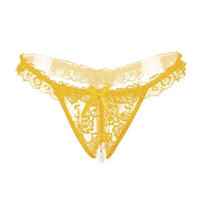 China Sexy Underwear G - Wear Women Girls Wear Lace Panties Women Sexy Transparent Panties G-String Underwear Thongs Waist String Women Panties Low for sale