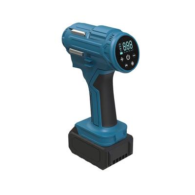 China Verhicle Tyre Inflating Mini Car Air Compressor Digital Cordless Tire Inflator for Tire Bike Auto Stop Portable Air Pump for sale