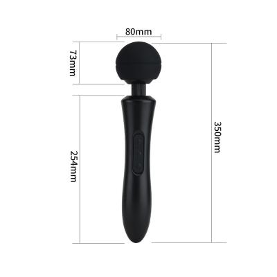 China Powerful Body Massage 10speed Vibration Wand Vibrator For Woman Masturbators for sale