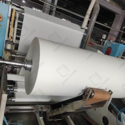 China 13-25gsm Toilet Tissue Paper in natural white/milky white/bamboo color for sale