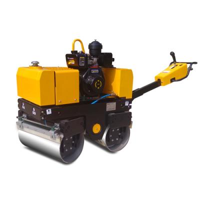 China Construction works Storike Double Drum 550kg, 800kg, 1000kg and 2000kg Fully Hydraulic Road Roller for sale