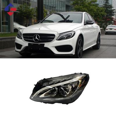 China Wholesale Automotive Parts For Benz 2015-2017 Automotive C Series W205 C200 C180 C260 C300 Parts Headlight And Accessories LED Headlights for sale