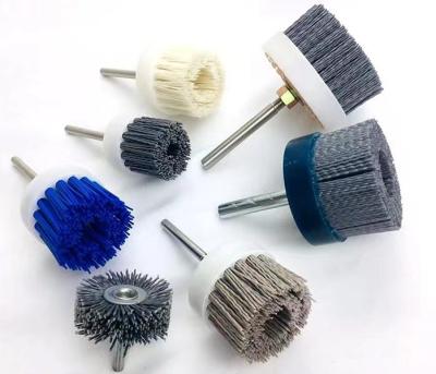 China food & Beverage Factory Industrial Silicon Carbide Deburring Abrasive Filament Turbo Disc Brush for Aluminum Alloy Polish for sale
