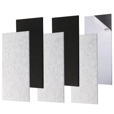 China Modern Hot Sale Customized Recycled Polyester felt Acoustic Wall Panel Indoor Soundproof Acoustic Ceiling Panels for sale