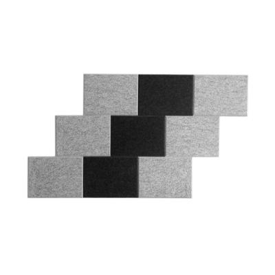 China Modern Hot Sale 1220*2420*9mm Polyester Acoustic Panel Indoor 3D Acoustic Panel Soundproof Acoustic Ceiling Panels for sale