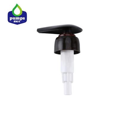 China la bomba negra del dispensador de la loción 28 410 plástica no derrama al OEM para la botella 500ml en venta