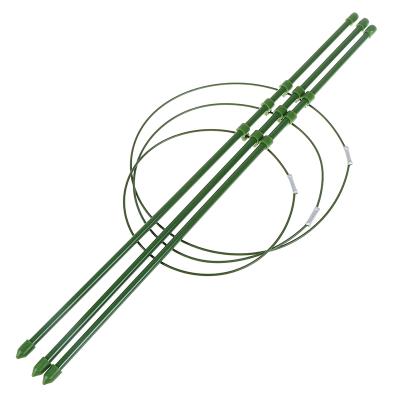 China Modern Plastic Coated Steel Frame Potted Flower Vegetables Decorative Trellis Trellis Trellis Bracket for sale
